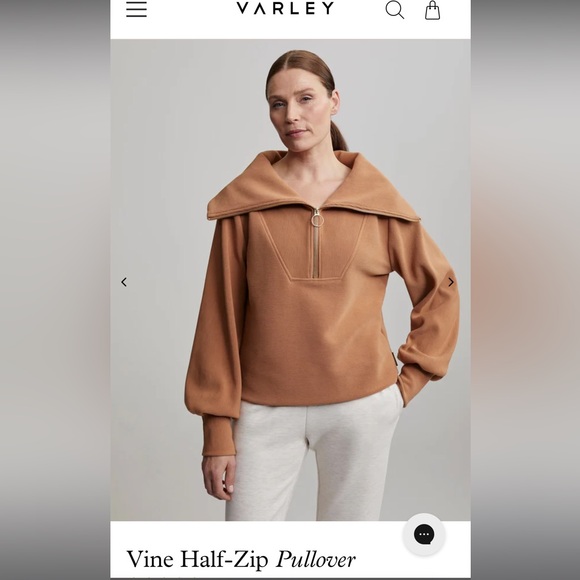 VARLEY - VINE HALF-ZIP PULLOVER - Picture 2 of 10